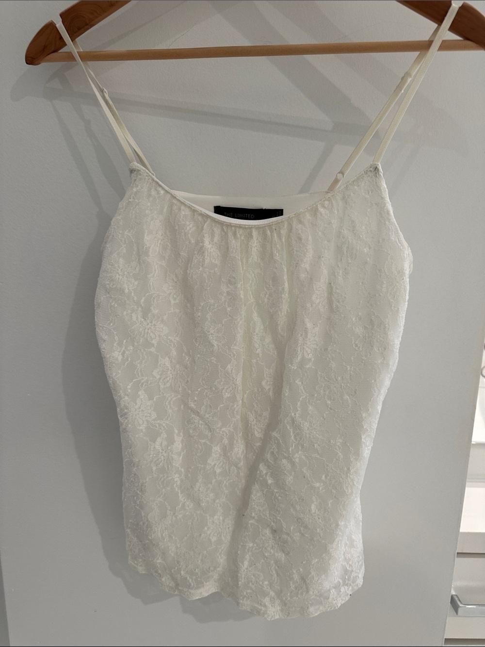 The Limited White Lace Camisole
